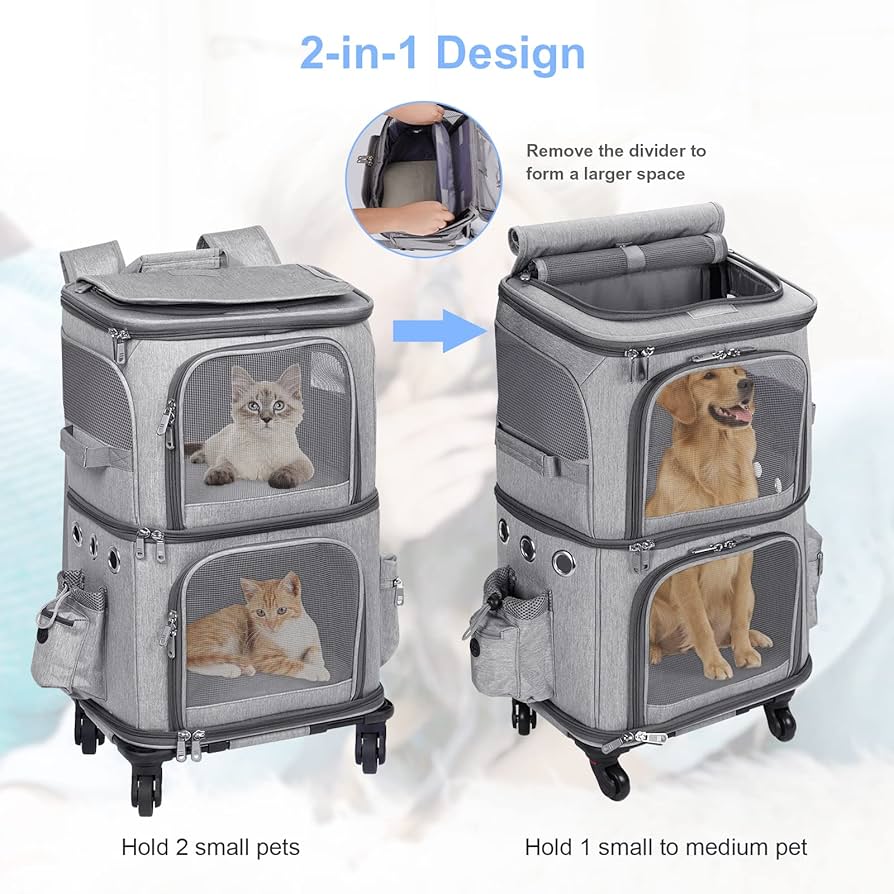 ※*※様 HOVONO 特大 ペットカート 猫 犬 折りたたみ キャスター付き Amazon.co.jp: HOVONO 特大 猫 キャリー キャスター付き 小型 犬